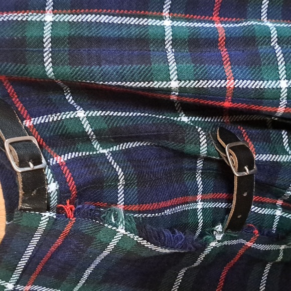 JEDBURGH KILTMAKERS SIZE 18 PLAID KILT - Picture 4 of 12